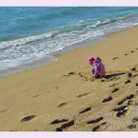 Keeping the Family Unit Together After Divorce: 5 Approaches to Bear in Mind Child on beach - parents divorce